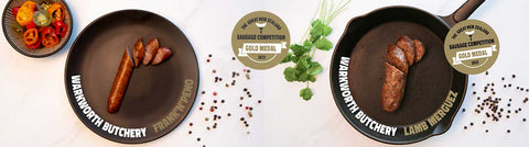 DUAL GOLD MEDAL NZ SAUSAGE WINNERS