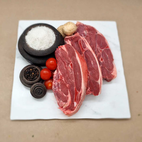 Minted Lamb Shoulder Chops