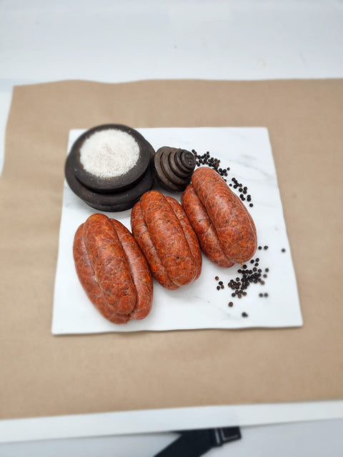 Salt & Pepper Beef Sausage