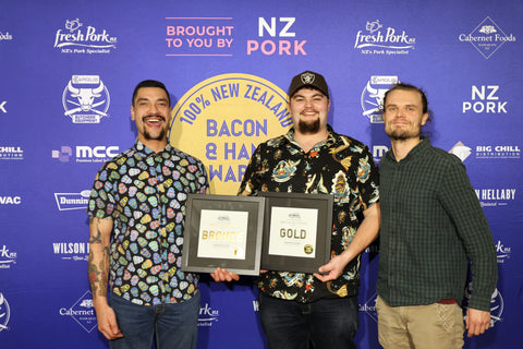 2024 BACON AND HAM AWARDS: WArkworth Butchery, proud owner of another Bronze and Gold medal