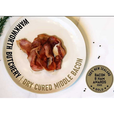 Dry Cured Middle Bacon - Voted NZ's #1 Bacon