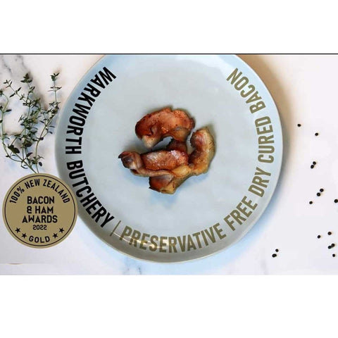 Preservative Free Dry Cured Bacon-Gold Award Winner