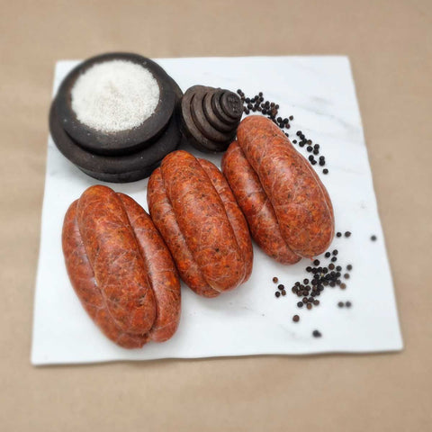 Beef Worchestershire & Cracked Pepper Sausage